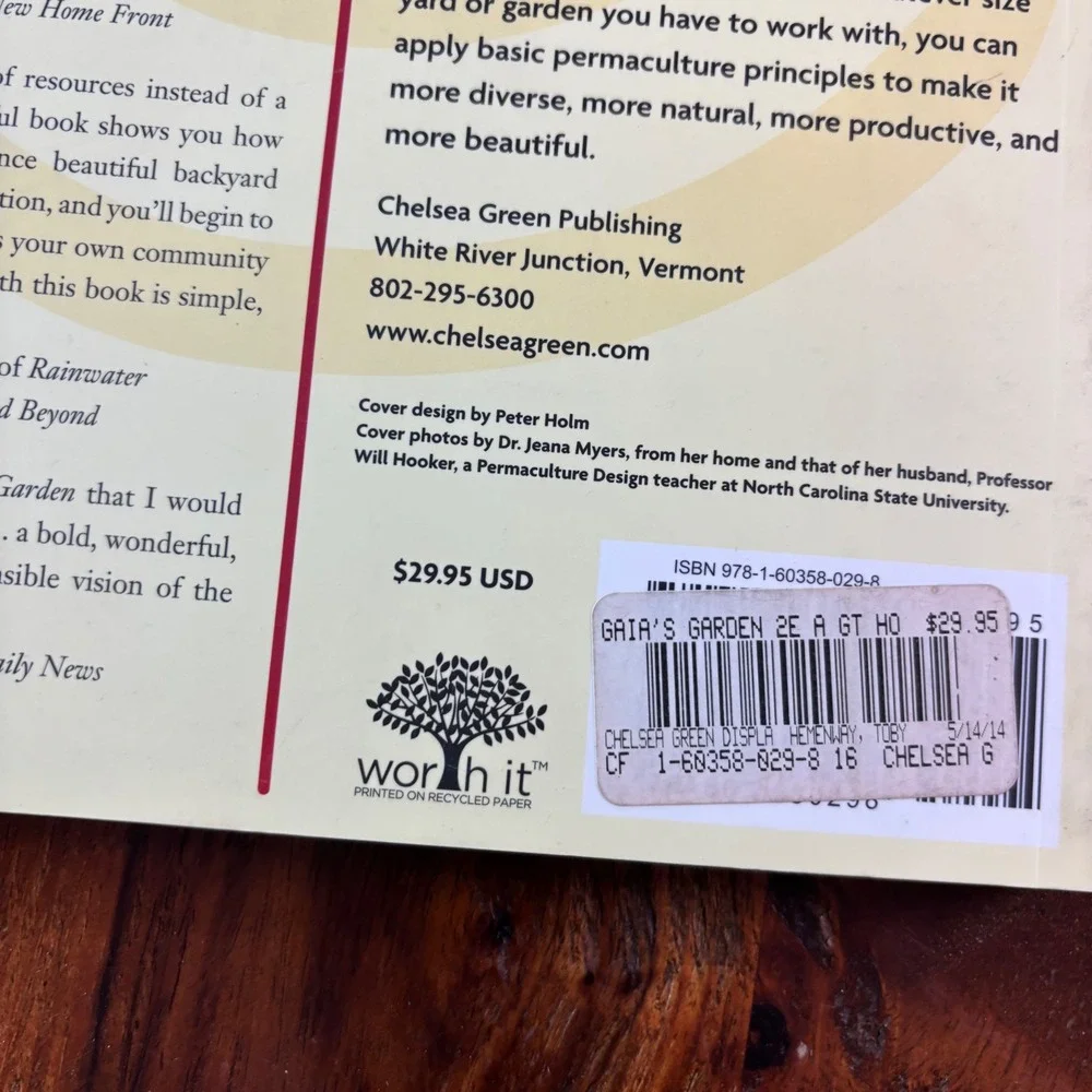 Chelsea Green Publishing gaia garden